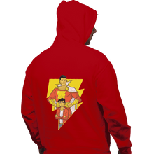 Load image into Gallery viewer, Shirts Pullover Hoodies, Unisex / Small / Red The True Captain
