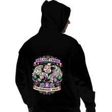 Load image into Gallery viewer, Daily_Deal_Shirts Pullover Hoodies, Unisex / Small / Black Villains Unite Cruella