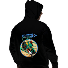 Load image into Gallery viewer, Daily_Deal_Shirts Pullover Hoodies, Unisex / Small / Black The Amazing Vigilante
