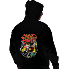 Load image into Gallery viewer, Shirts Zippered Hoodies, Unisex / Small / Black Dancing Mad