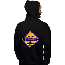 Load image into Gallery viewer, Daily_Deal_Shirts Pullover Hoodies, Unisex / Small / Black Danger Warning
