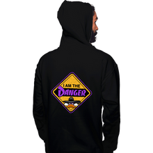 Load image into Gallery viewer, Daily_Deal_Shirts Pullover Hoodies, Unisex / Small / Black Danger Warning