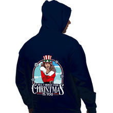 Load image into Gallery viewer, Secret_Shirts Pullover Hoodies, Unisex / Small / Navy All I Want For Christmas