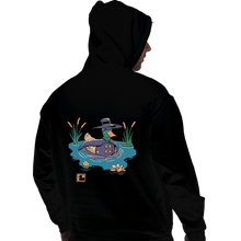 Load image into Gallery viewer, Shirts Pullover Hoodies, Unisex / Small / Black Dark Duck Costume
