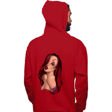 Load image into Gallery viewer, Shirts Pullover Hoodies, Unisex / Small / Red Lady In Red