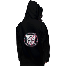 Load image into Gallery viewer, Shirts Zippered Hoodies, Unisex / Small / Black Autobots Glitch