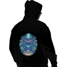 Load image into Gallery viewer, Shirts Pullover Hoodies, Unisex / Small / Black Neon Creature