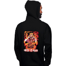 Load image into Gallery viewer, Shirts Pullover Hoodies, Unisex / Small / Black The Fire