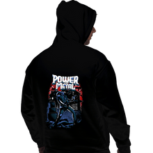 Load image into Gallery viewer, Secret_Shirts Pullover Hoodies, Unisex / Small / Black The Power Of Metal