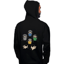 Load image into Gallery viewer, Shirts Pullover Hoodies, Unisex / Small / Black Mortal Rhapsody