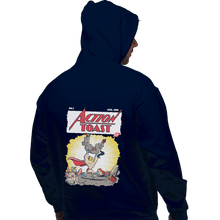 Load image into Gallery viewer, Shirts Pullover Hoodies, Unisex / Small / Navy Action Toast