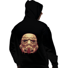 Load image into Gallery viewer, Shirts Zippered Hoodies, Unisex / Small / Black Skull Trooper