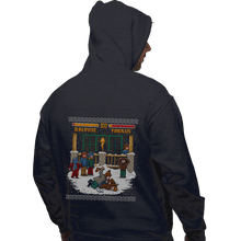 Load image into Gallery viewer, Daily_Deal_Shirts Pullover Hoodies, Unisex / Small / Dark Heather The Christmas Fight