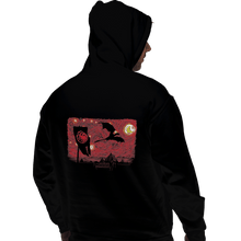 Load image into Gallery viewer, Shirts Pullover Hoodies, Unisex / Small / Black Starry Dragon
