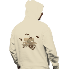 Load image into Gallery viewer, Shirts Pullover Hoodies, Unisex / Small / Sand Free time activity