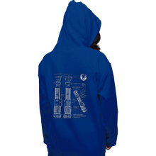 Load image into Gallery viewer, Daily_Deal_Shirts Pullover Hoodies, Unisex / Small / Royal Blue Lightside Schematics