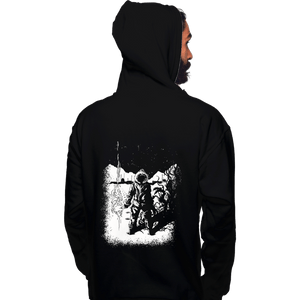 Daily_Deal_Shirts Pullover Hoodies, Unisex / Small / Black Snow Bound Thing
