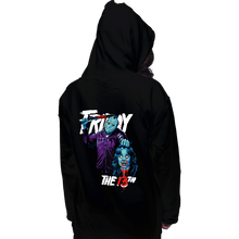 Load image into Gallery viewer, Secret_Shirts Pullover Hoodies, Unisex / Small / Black Jason 13TH NES