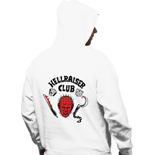 Load image into Gallery viewer, Daily_Deal_Shirts Pullover Hoodies, Unisex / Small / White Hellraiser Club