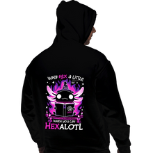 Load image into Gallery viewer, Daily_Deal_Shirts Pullover Hoodies, Unisex / Small / Black Axolotl Witching Hour