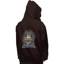 Load image into Gallery viewer, Shirts Pullover Hoodies, Unisex / Small / Dark Chocolate The Umbrella Throne