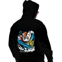 Load image into Gallery viewer, Daily_Deal_Shirts Pullover Hoodies, Unisex / Small / Black Hashira Water