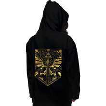 Load image into Gallery viewer, Daily_Deal_Shirts Pullover Hoodies, Unisex / Small / Black Cyber Z Legend