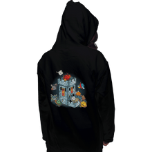 Load image into Gallery viewer, Shirts Pullover Hoodies, Unisex / Small / Black Dice Tower