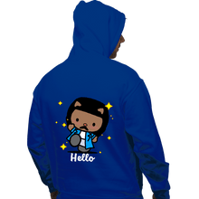 Load image into Gallery viewer, Daily_Deal_Shirts Pullover Hoodies, Unisex / Small / Royal Blue Hello