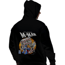 Load image into Gallery viewer, Shirts Pullover Hoodies, Unisex / Small / Black The Uncanny M-Man
