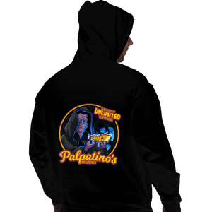 Daily_Deal_Shirts Pullover Hoodies, Unisex / Small / Black Palpatino's Pizzeria