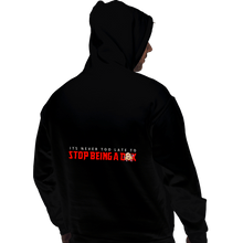 Load image into Gallery viewer, Secret_Shirts Pullover Hoodies, Unisex / Small / Black Never Too Late