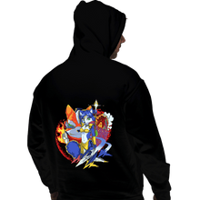 Load image into Gallery viewer, Secret_Shirts Pullover Hoodies, Unisex / Small / Black Dino Planet