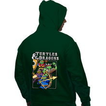 Load image into Gallery viewer, Daily_Deal_Shirts Pullover Hoodies, Unisex / Small / Forest Turtles & Dragons