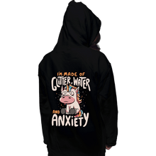 Load image into Gallery viewer, Daily_Deal_Shirts Pullover Hoodies, Unisex / Small / Black I'm Made Of Glitter, Water, And Anxiety