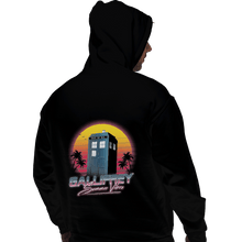 Load image into Gallery viewer, Shirts Zippered Hoodies, Unisex / Small / Black Gallifrey Summer Vibes