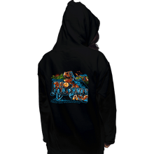 Load image into Gallery viewer, Daily_Deal_Shirts Pullover Hoodies, Unisex / Small / Black Welcome to the Neo-Jurassic Age