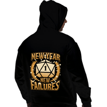 Load image into Gallery viewer, Secret_Shirts Pullover Hoodies, Unisex / Small / Black New Year More Failures