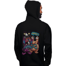 Load image into Gallery viewer, Shirts Pullover Hoodies, Unisex / Small / Black Real Monsters
