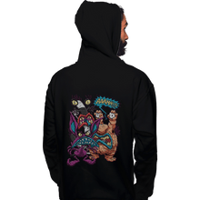 Load image into Gallery viewer, Shirts Pullover Hoodies, Unisex / Small / Black Real Monsters