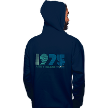 Load image into Gallery viewer, Secret_Shirts Pullover Hoodies, Unisex / Small / Navy Amity Island 1975