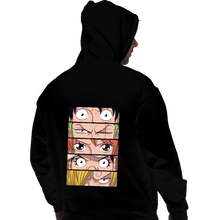 Load image into Gallery viewer, Daily_Deal_Shirts Pullover Hoodies, Unisex / Small / Black Straw Hat Eyes