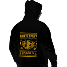 Load image into Gallery viewer, Shirts Pullover Hoodies, Unisex / Small / Black Hufflepuff Sweater