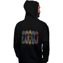 Load image into Gallery viewer, Shirts Zippered Hoodies, Unisex / Small / Black Shadows Of Avalanche