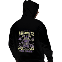 Load image into Gallery viewer, Shirts Pullover Hoodies, Unisex / Small / Black Baphomet's Tiki Lounge