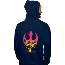 Load image into Gallery viewer, Daily_Deal_Shirts Pullover Hoodies, Unisex / Small / Navy Fractured Rebellion 1984
