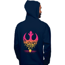 Load image into Gallery viewer, Daily_Deal_Shirts Pullover Hoodies, Unisex / Small / Navy Fractured Rebellion 1984