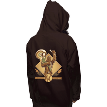 Load image into Gallery viewer, Shirts Pullover Hoodies, Unisex / Small / Dark Chocolate Shiny Repair Service