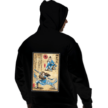 Load image into Gallery viewer, Daily_Deal_Shirts Pullover Hoodies, Unisex / Small / Black Water Tribe Master Woodblock