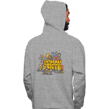 Load image into Gallery viewer, Daily_Deal_Shirts Pullover Hoodies, Unisex / Small / Sports Grey Saturday Mornings Rocked!